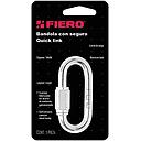 Bandola de acero 1 1/2" c/seguro - FIERO