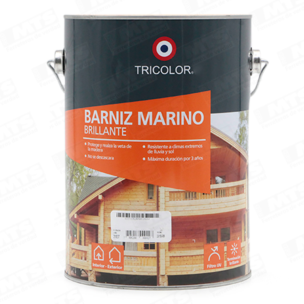 Barniz marino brillante CEDRO galon - TRICOLOR