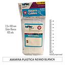 amarra plastica BLANCO 30cm x 4.8mm 100U. NEXXO