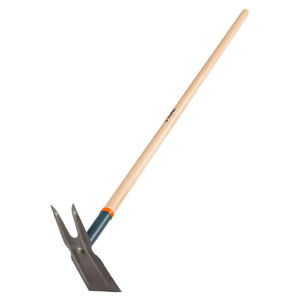 azadon 2 cuernos mango de madera 54" TRUPER