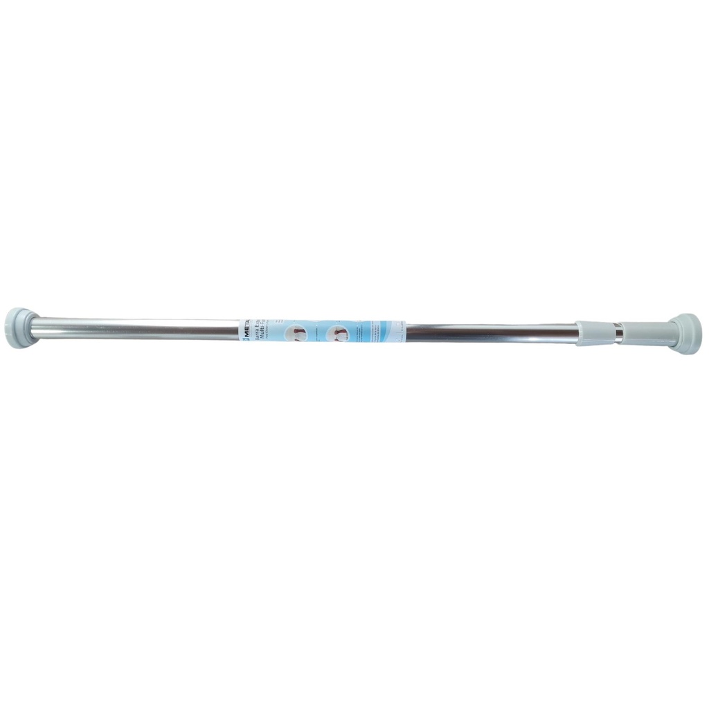 barra ducha extensible cromo 75 a 130cm INOXCROM