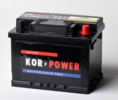 bateria 60A 470CCA 12V borner derecho KORPOWER