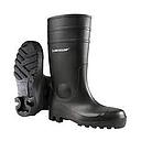 bota pvc negra sin punta T43
