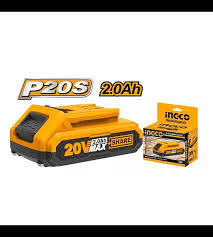Bateria industrial P20S 2AH 20V/140mm INGCO