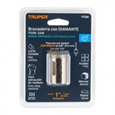 broca sierra diamantada 3/8" X 1" 25mm TRUPER