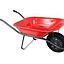 carretilla de jardinería 60lts roja LIOI