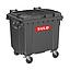 contenedor 1100lt gris oscuro SULO