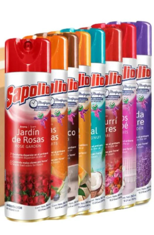 desodorante ambiental 360ml (varios) SAPOLIO