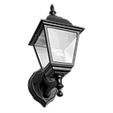 farol cochero adosar negro 4 caras DRL