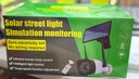 foco solar tipo camara c/sensor panel multi posición