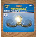 gancho para ropa dorado FERRETOOLS