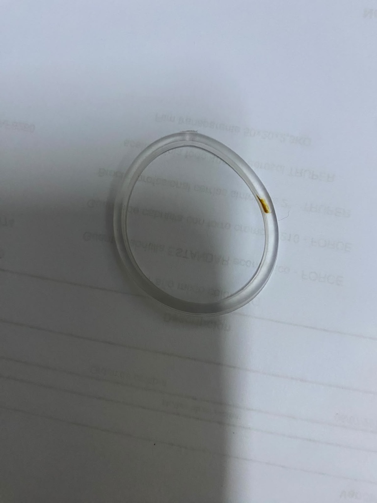 goma standar de 1 1/4" blanca unidad
