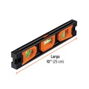 nivel torpedo magnetico 10" TRUPER