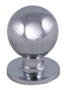perilla bola 21mm niquel cepillado POLI