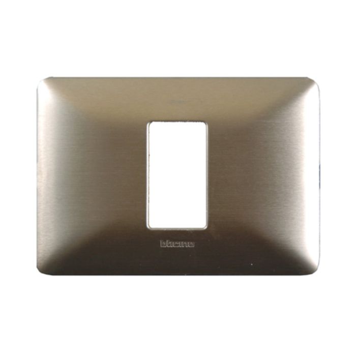 placa 1 modulo Champagne Matix BTICINO