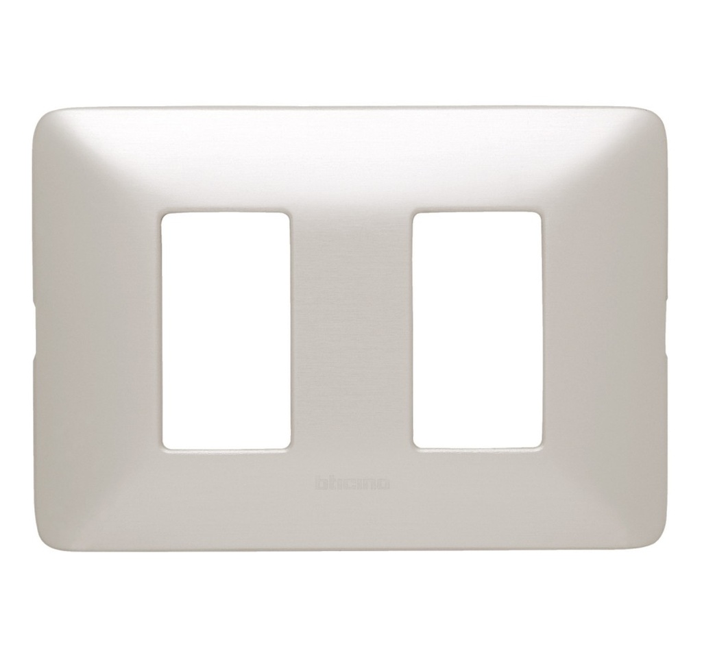 placa 2 modulos Natural Matix BTICINO