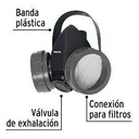 respirador 2 filtros s/cartucho PRETUL