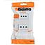 toma corriente 2p+t doble 10a blanca armada bticino