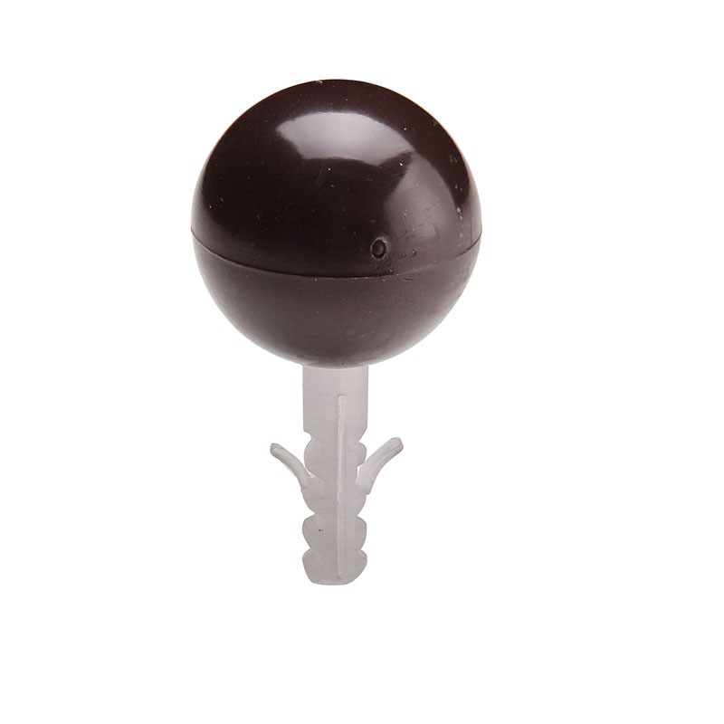 tope puerta esfera cafe plastico LIOI