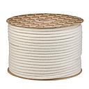 Cordon algodon trenzado 6mm 200 metros rollo