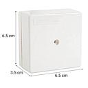 Caja sobrepuesta lisa 65x65x35 con tapa