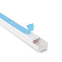 Canaleta blanca con pegatina 20x10 2mts - HOFFENS