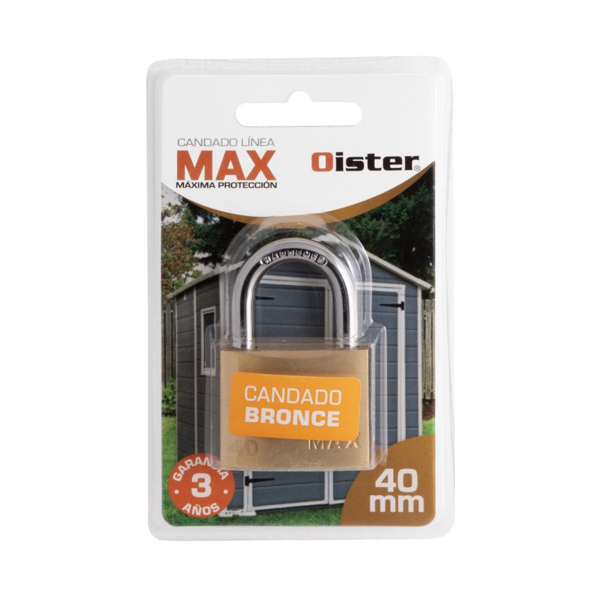 Candado MAX bronce 40mm - OISTER