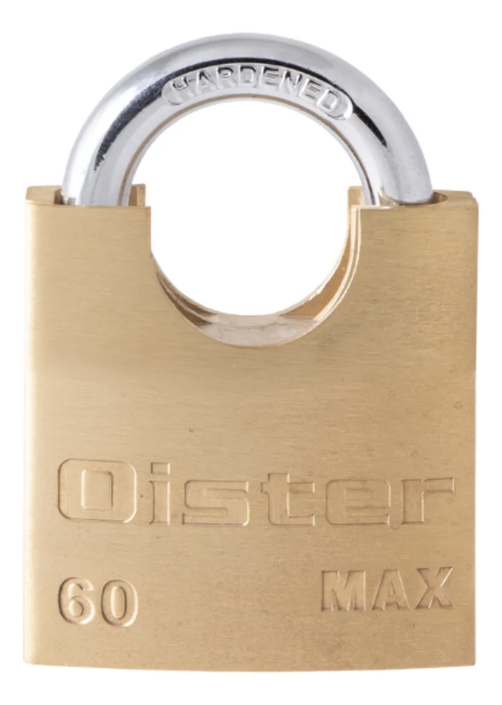 Candado bronce con hombros 60mm - OISTER