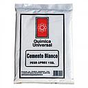 Cemento blanco bolsa 1KG quimica universal