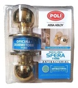 Cerradura cilindrica sfera 11203 oficina/dormitorio INOX. ANTIBACTERIAL POLI