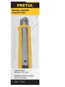 Cuchillo cartonero plastico 18mm - PRETUL