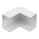 [CUEX0246] Curva externa pvc blanco 20mmx10mm - HOFFENS