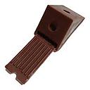 [ESTR0468] Escuadra triangular plastica cafe Unidades