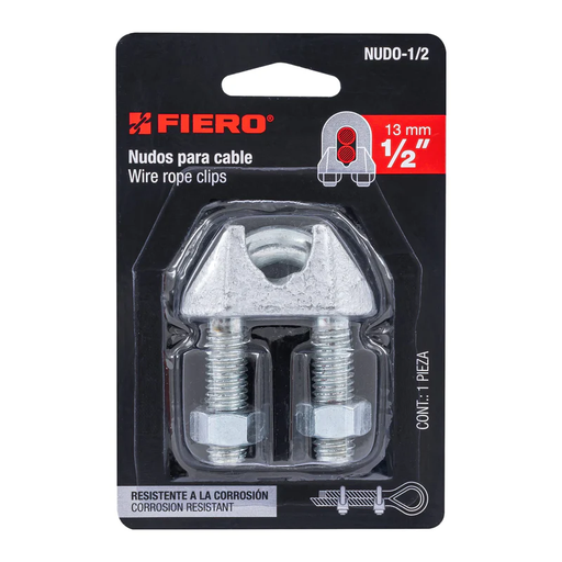 [FILI0562] Abrazadera para cable 1/2"(13mm) - FIERO