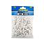 [GR103087] Grapa con clavo para cable 10mm BLANCA 100PCS - FERRETOOLS