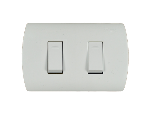 Interruptor 9/15 blanco armado embutido 16A Aris Pro - MEC