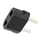[ADAM9474] Adaptador americano NEGRO 10A 250V 2P - LEXO