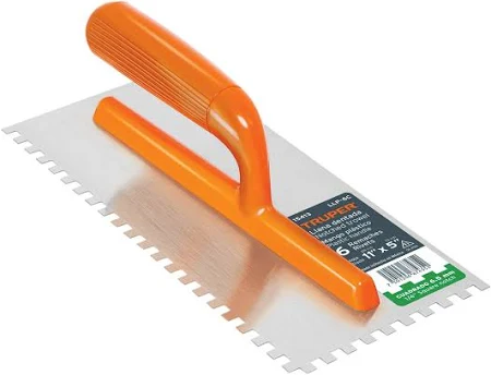 [LLDE1033] Llana dentada 11"(28cm)x5"(13cm) m/plástico - TRUPER
