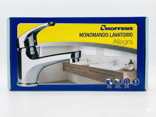 Llave monomando lavatorio ALLEGRA - HOFFENS