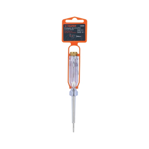 Probador de circuitos 14cm 100v-500v - TRUPER
