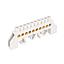 [RECO1733] Regleta conexion MGC 8 PERF. 16mm2 s/base BLANCA
