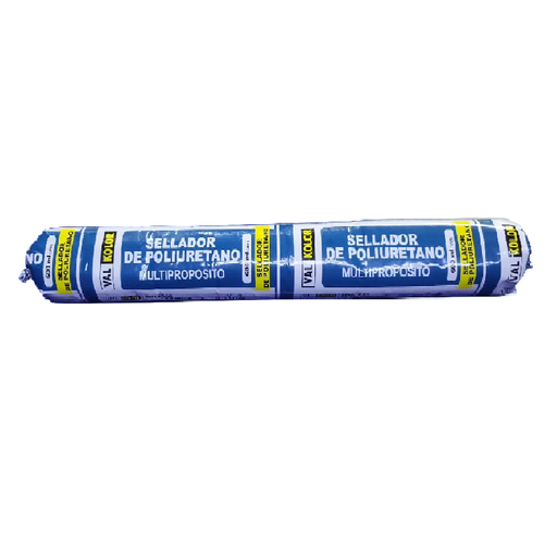 Sellador poliuretano pate GRIS 600ml - VALKOLOR