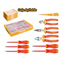 [SEHE1915] Set herramientas VDE industrial+ caja organizadora 9PCS - INGCO