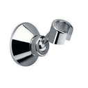 Soporte para ducha cromado metalico movil redondo