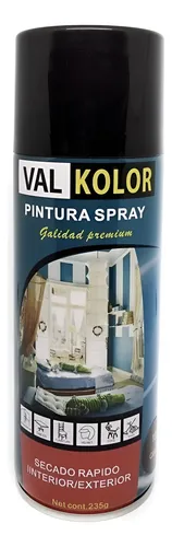 Spray NEGRO BRILLANTE 235gr - VALKOLOR