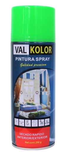 [CIMA2896] Spray VERDE FLUORECENTE 300gr - VALKOLOR