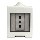 [TOSE6563] Tomacorriente SENCILLO hidrobox 10/16A MEC