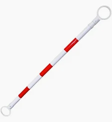 BARRA CONECTORA RETRACTIL P/CONOS BLANCO/ROJO