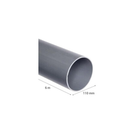 Tubo pvc sanitario gris 75mm por metro NUEVA NORMA