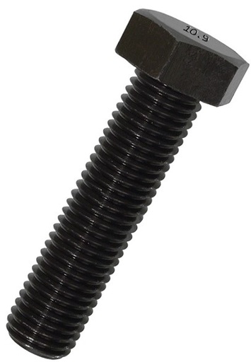 [ESSI0498] 12x50mm Perno hex.MI G 8.8 D 961 P 1.5 BLACK UNIDAD